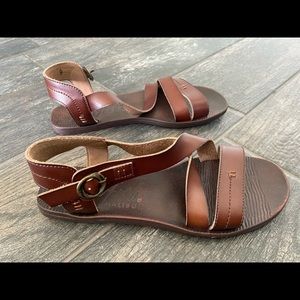 Blowfish brown sandal.